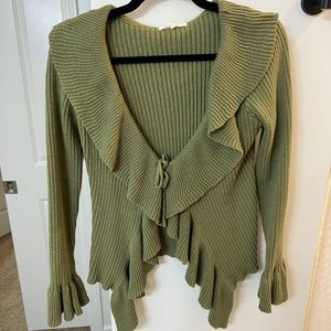 Cardigan sweater/top